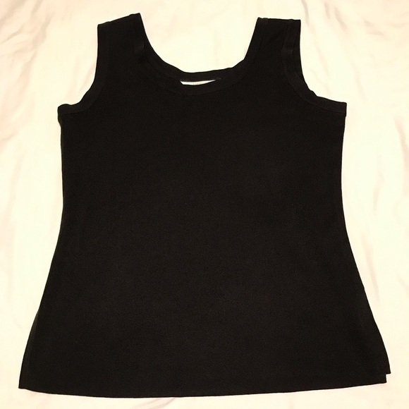 Exclusively Misook Scoop Neck Tank - Picture 4 of 11